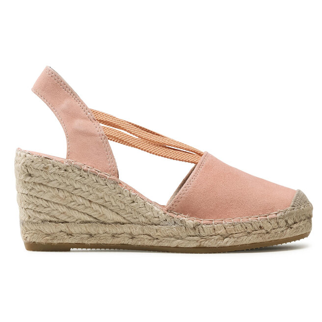 Espadryle Vidorreta Valenciana Elasticos Nude Eobuwie Pl