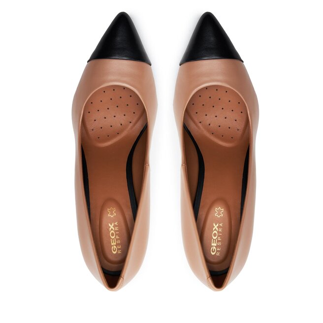 High Heels Geox D Faviola D Uc Tu C Nude Black Eschuhe De