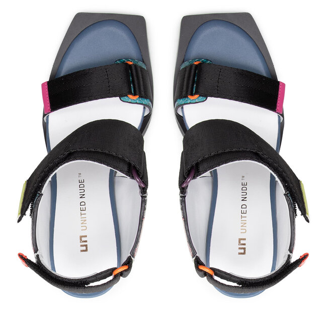 Sanda Y United Nude Run Sandal Hi Czarny Eobuwie Pl