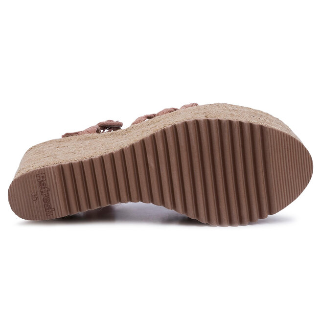 Espadryle Refresh Nude Eobuwie Pl