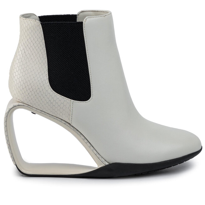 Stiefeletten United Nude Step Mobius Chelsea White Eschuhe De