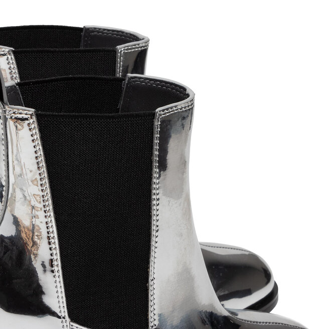 Botki United Nude Tetra Chelsea Mid Silver Eobuwie Pl