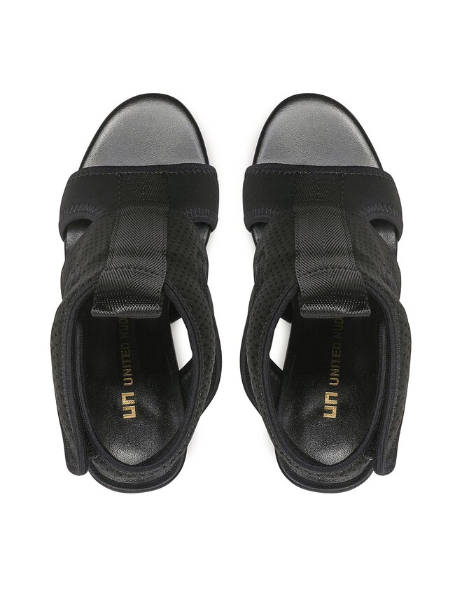 Sandalen United Nude Sonar Suurf Hi Schwarz Eschuhe De