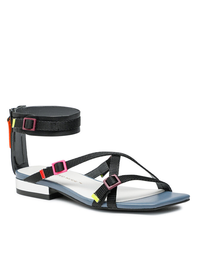 Sandalen United Nude Sonar S Lo Schwarz Eschuhe De