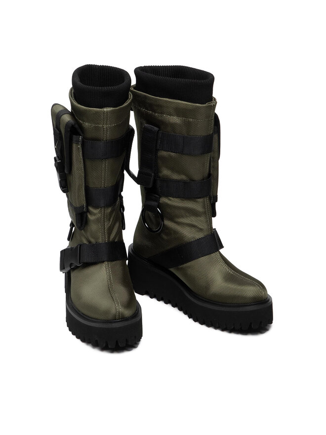 Stiefel United Nude Combat Pocket Gr N De Eschuhe Ch