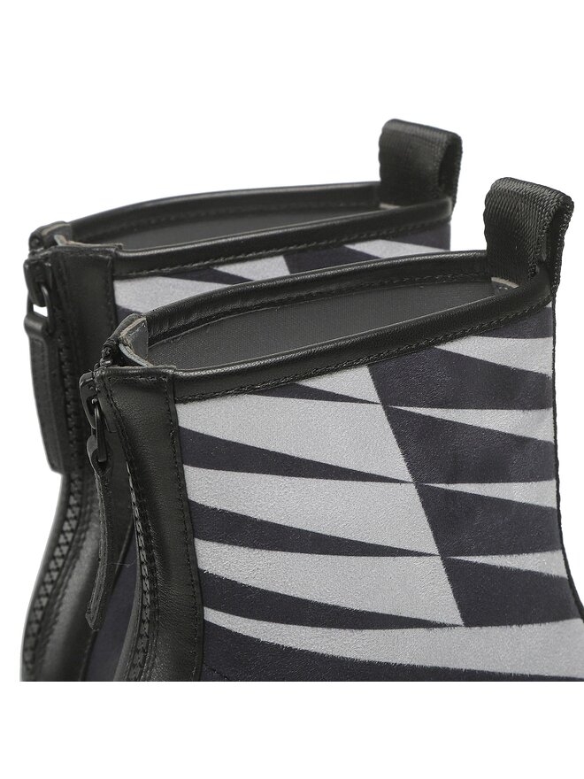 Stiefeletten United Nude Sonar Bootie Mid Grau Eschuhe De