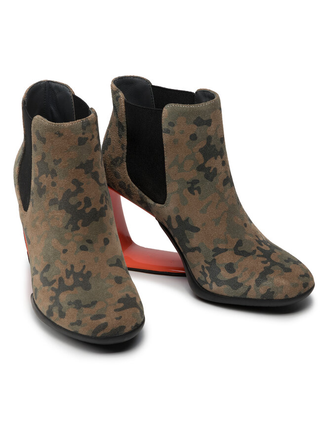 Stiefeletten United Nude Step Mobius Chelsea Gr N Eschuhe De