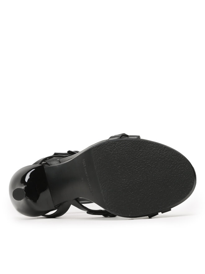 Sandały United Nude Sia Strappy Hi 107300116 Czarny app eobuwie pl