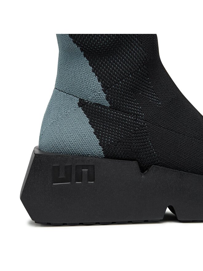 Overknees United Nude Mega Long Schwarz Eschuhe De