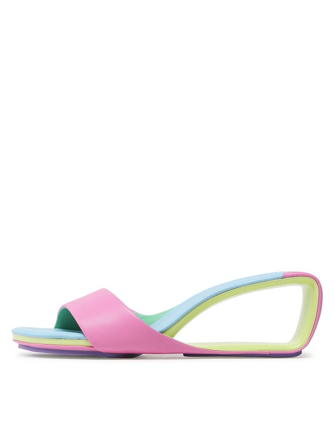 Pantoletten United Nude Mobius Mid Rosa Eschuhe De