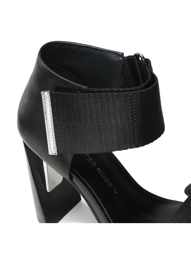 Sandalen United Nude Vita Sandal Hi Schwarz Eschuhe De