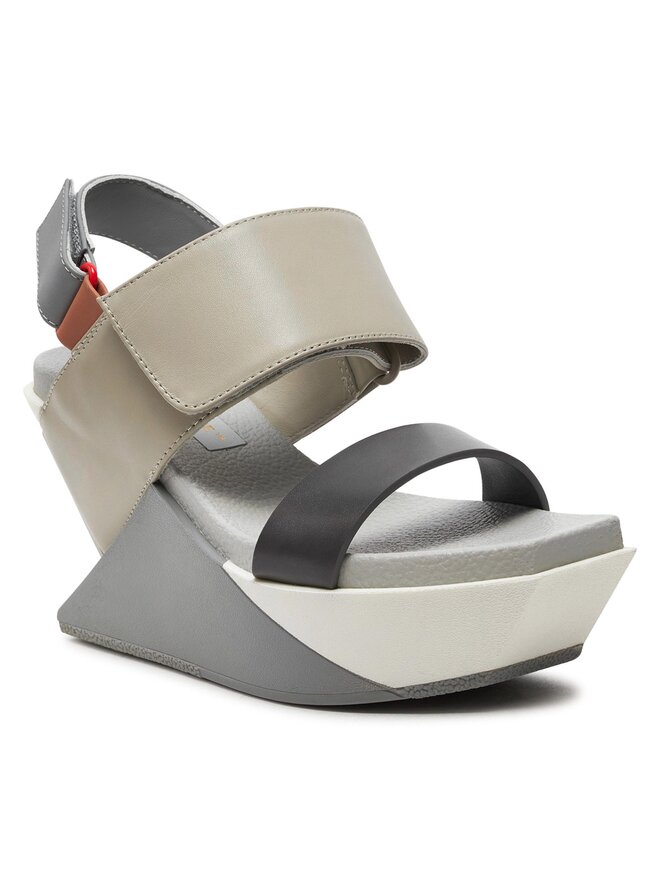 Sandalen United Nude Delta Wedge Sandal Beige Eschuhe De