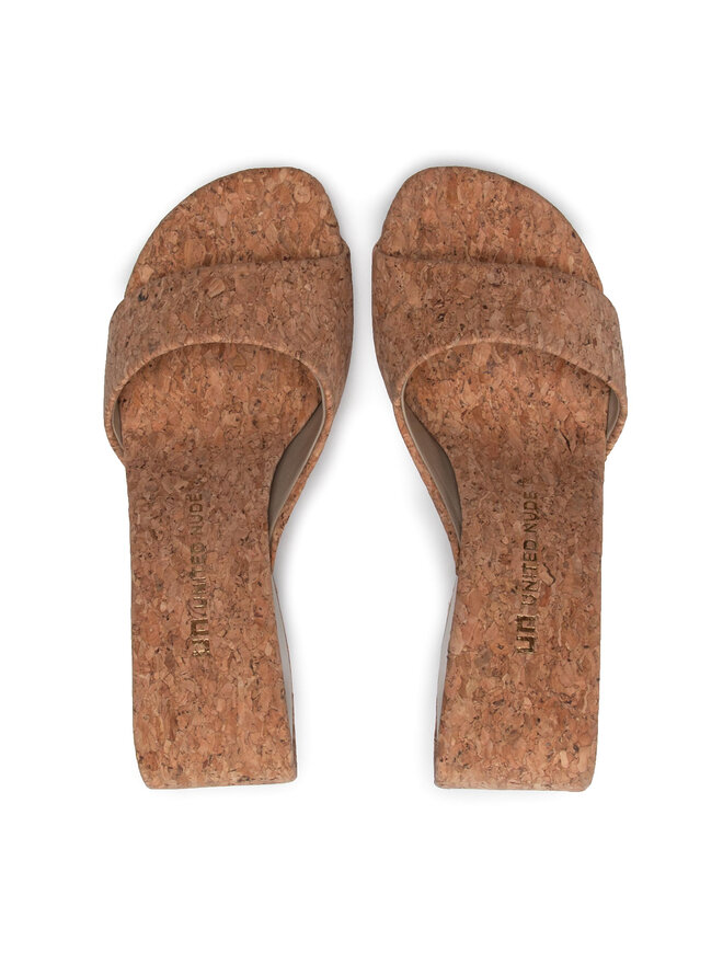 Pantoletten United Nude Mobius Hi Braun Eschuhe De