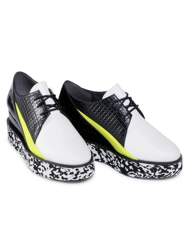 Halbschuhe United Nude Spark Derby Schwarz Eschuhe De