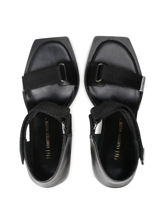Sandalen United Nude Vita Sandal Hi Schwarz Eschuhe De