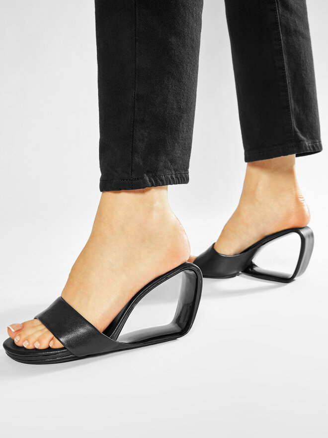 Şlapi United Nude Mobius Hi S Negru epantofi ro