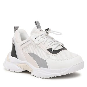 Sneakers Calvin Klein Jeans - Low Cut Lace-Up Sneaker V3X9-80600-1594 M White/Grey/Black Y136
