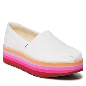 Image of Halbschuhe Toms - Alp Platform 10019692 White