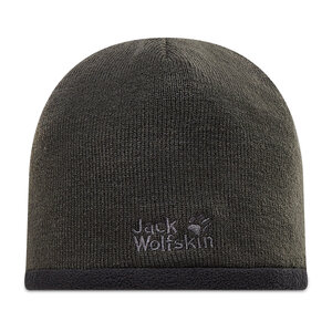 Image of Mütze Jack Wolfskin - Stormlock Logo Knit Cap 1910371-6350 Phantom