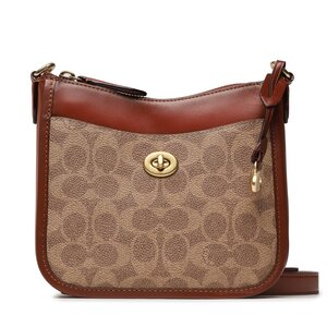 Borsetta LEATHER Coach - Cc ig Chaise Cb 19 CC391 B4/Tan Rust