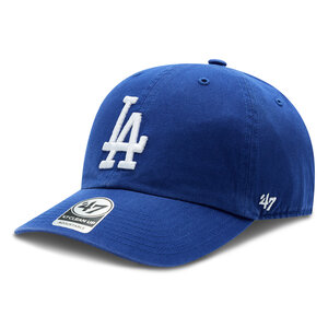 Image of Cap 47 Brand - MLB Los Angeles Dodgers Double Under &#039;47 CLEAN UP BCWS-DBLUN12GWS-RYA88 Royal