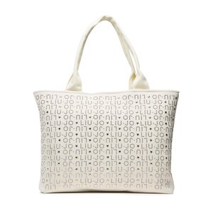 Image of Handtasche Liu Jo - Shopping Con Borchi VA3163 T7773 Off White 01065