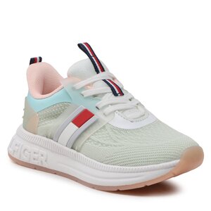 Sneakers Tommy Hilfiger - Flag Low Cut Lace-Up Sneaker T3A9-32747-0308 M Multicolor Y913