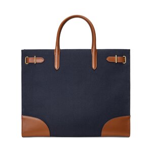 Image of Handtasche Lauren Ralph Lauren - Devyn 42 431884990005 French Navy/Lauren Tan