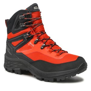 Image of Trekkingschuhe Jack Wolfskin - Rebellion Guide Texapore Mid M 4053791 Orange/Phantom 3567