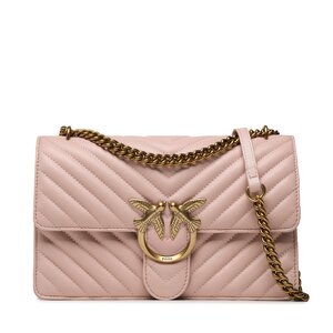 Borsetta Pinko - Love One Classic 100941 A0GK Cipria/Antique Gold 081Q