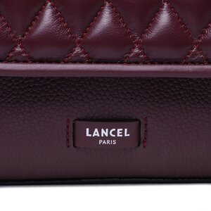 

СумкаLancel, Бордовий