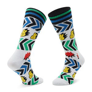 

Високі чоловічі шкарпеткиHappy Socks, Білий