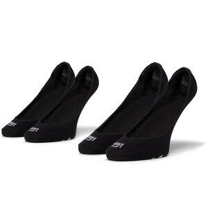 Tommy Hilfiger Felpa da casa grigio mélange in morbido velour a coste - Girly No Show VN0A33TIY281 r.31.5-36 Black/White