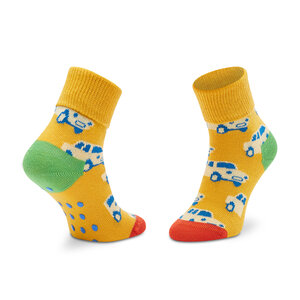

Набір 2 пар високих дитячих шкарпетокHappy Socks, Жовтий/чорний