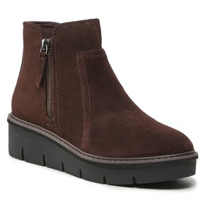 Tronchetti Clarks - Airabell Zip 261676364 Brown Suede
