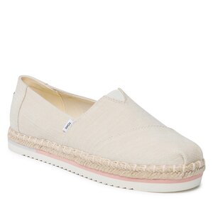 Image of Espadrilles Toms - Alpargata Platform Rope 10017830 Natural