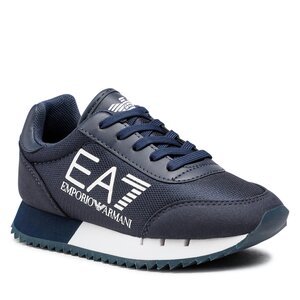 Sneakers Ea7 Emporio Armani panelled lace-up sneakers - XSX107 XOT56 R236 Black Iris/White