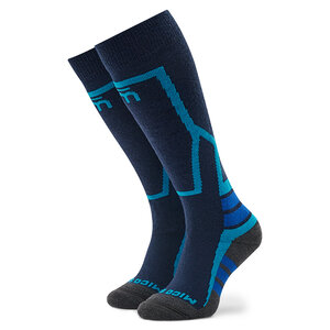 Image of Hohe Unisex-Socken MICO - Warm Control CA02600 Blu 002