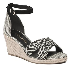 Image of Espadrilles Tamaris - 1-28343-20 Black Comb 098