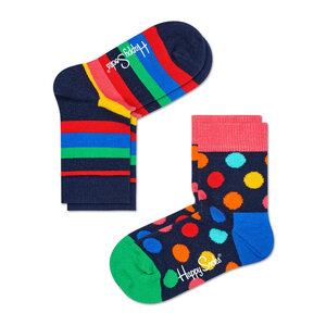 

Набір 2 пар високих дитячих шкарпетокHappy Socks, Кольоровий