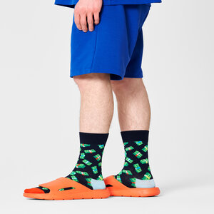Calzini lunghi unisex Happy Socks - MNY01-6500 Blu scuro