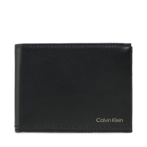 Portafoglio grande da uomo Calvin Klein - Duo Stitch Bifold 5cc W/Coin L K50K510322 BAX