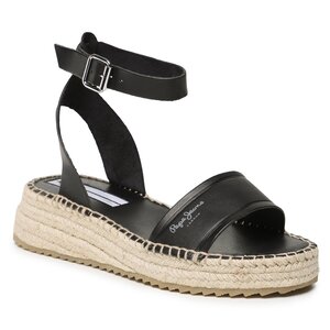 Image of Espadrilles Pepe Jeans - Kate Emboed PLS90591 Black 999
