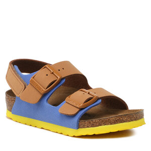 Image of Sandalen Birkenstock - Milano 1024384 Caramel/Ultra Blue