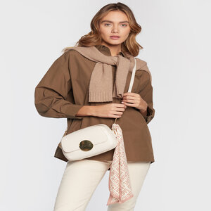 Coach foldover leather crossbody bag - JC4361PP0FKG0120 Offwhite