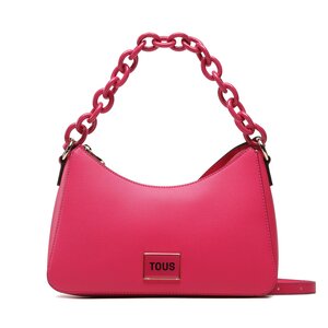 Borsetta TOUS - Bandolera-Baguette Tous Sylvia 2001847025 Fuchsia