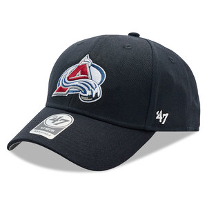 Image of Cap 47 Brand - NHL Colorado Avalanche '47 MVP H-MVP16WBV-BKA Black