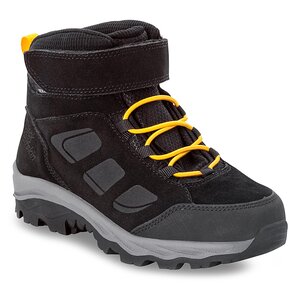 Image of Trekkingschuhe Jack Wolfskin - Vojo Lt Texapore Mid K 4054021 Black / Burly Yellow Xt