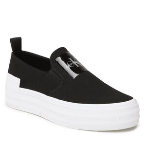 Image of Sneakers aus Stoff Calvin Klein Jeans - Bold Vulc Flat Slipon YW0YW01040 Black BEH