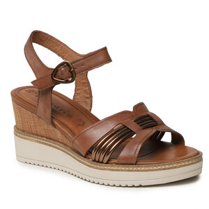 Image of Sandalen Tamaris - 1-28243-20 Cognac/Copper 399